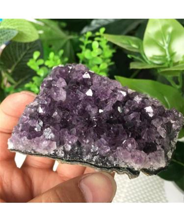 Natural Amethyst Cluster Quartz Crystal geode Specimen Crystal Natural Luster - Buy Online on GoSupps.com