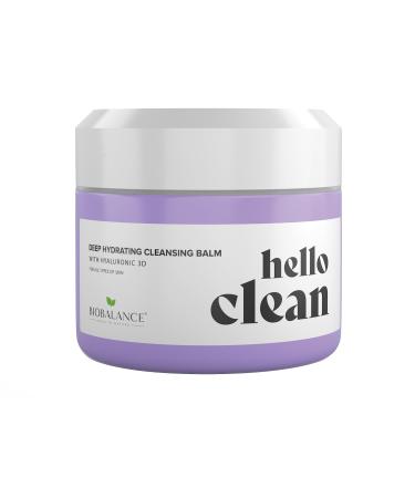 Bio Balance Hello Clean Deep Hydrating Face Cleansing Balm with Hyaluronic 3D