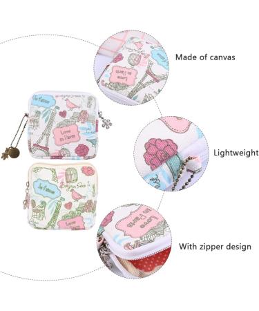 Lurrose 4-Pack Women's Storage Bags - Period Pockets for Teenage Girls | Organize Bandages & Essentials - Buy Online on GoSupps.com