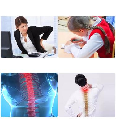 Buy Hump Back Orthotic Device - Invisible Ultra-Thin Support for Kyphosis & Scoliosis | White Large - Pain Relief for Adults - Buy Online on GoSupps.com