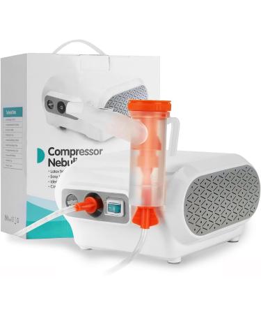 MAYLUCK Portable Compressor Nebulizer - Jet Nebulizer Machine with Accessory Set - Steam Inhaler for Kids and Adults - Orange - Buy Online on GoSupps.com