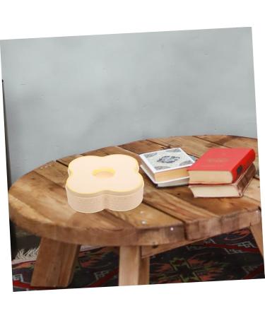 PRETYZOOM Box for Decorative Aging Shop Tea Multi-Function Storage Biscuit Cookie Exquisite Adorable Lovely 23.5X23.5X7.8CM White1 - Buy Online on GoSupps.com