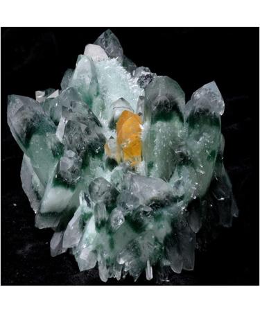 Natural Crystal Rough Natural Green Crystal Tibetan Quartz Crystal Big Cluster - Buy Online on GoSupps.com