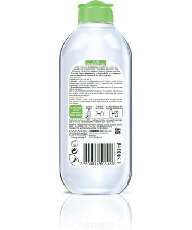 Garnier Skin Naturals Micellar water 3in1 normal skin and combination skin 400 ml - Buy Online on GoSupps.com