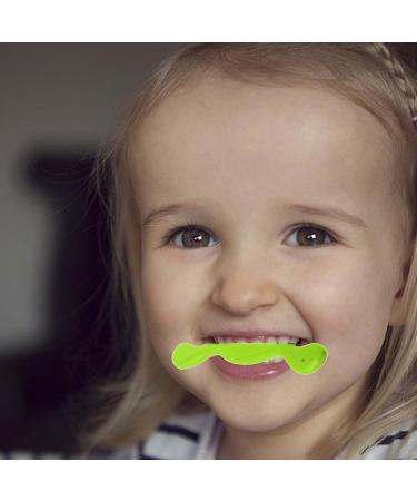 Synyey Facial Trainer - Comfortable Smile Training Massage Device | Facial Tapes for Face Line Lifting & Muscle Training for Women & Men - Green - Buy Online on GoSupps.com