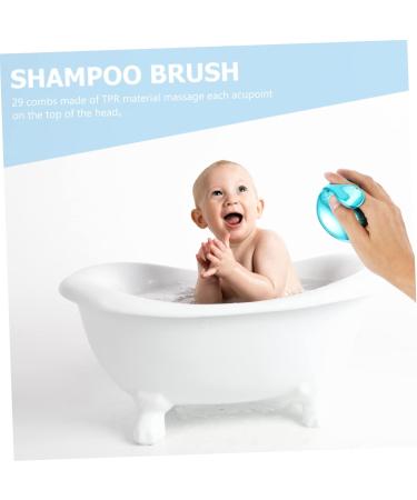 FRCOLOR 8-Set Massage Comb & Brush for Scalp Massaging | Manual Hairbrush for Men | Premium Bathroom Hand Massage Device - Buy Online on GoSupps.com