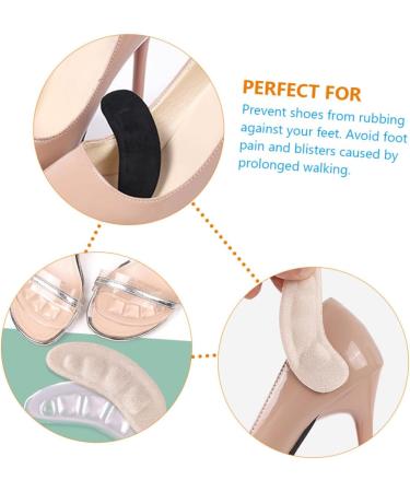FOMIYES 4 Pairs Anti-Wear High Heel Cushions | Arch Support Insoles & Footbed Inserts for Women | Comfort & Protection for Ladies' Heels & Sandals - Buy Online on GoSupps.com