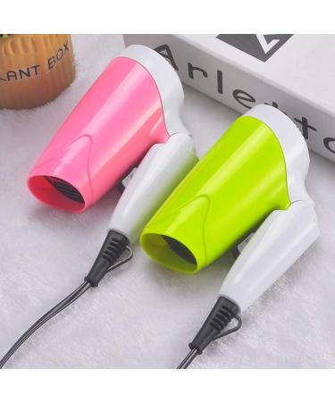 Professional Folding Hairdryer 900W Powerful Hair Dryer Portable Travel Fast Drying Hair Lightweight Quiet Blow Dryer Hot/Cold DC Motor Compact Dryer Protect Hair for Home Men and Women Green Small - Buy Online on GoSupps.com