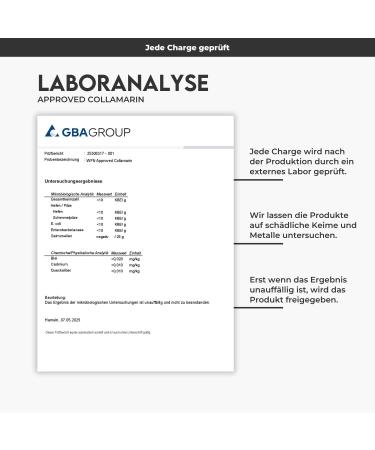 WFN Approved Collamarin - Collagene Marin Poudre - 400g Go t neutre - Collag ne hydrolys Peptides de poisson - Produit & test en Allemagne - Buy Online on GoSupps.com