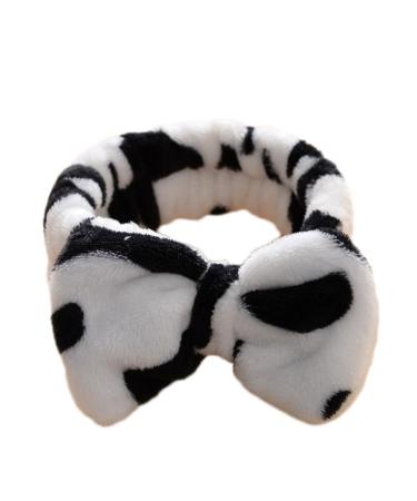 Demarkt Bowknot Hairband Headband for Make up Cosmetic Shower Cows