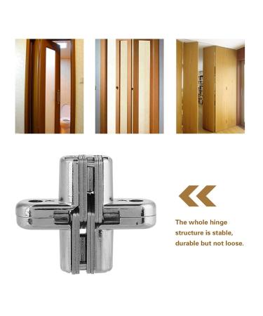 Buy Invisibly Hidden Cross-Covered Sensory Necklace - White Hinges Cabinet Fittings & Toddler Bite Ring Pearl Door Hinge | Silver XS (S) - International Shipping Available - Buy Online on GoSupps.com
