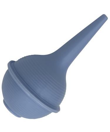 1pk Sterile Ear Syringe 2oz / 60ml Blue Rubber Bulb for Washing & Wax Removal