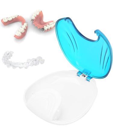 Light Blue Prosthesis Case - Easy Cleaning & Versatile Storage for Travel & Small Items - Buy Online on GoSupps.com