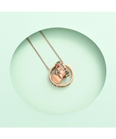 VCCWYQK Urn Pendant Necklace for Pet Ashes - Forever in My Heart Keepsake for Dogs & Cats - Buy Online on GoSupps.com