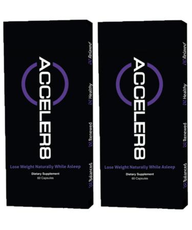 BEpic - ACCELER8 Dietary Supplement - Natural Detox and Sleep Duo-Pack (2 Boxes (60 Day Supply))
