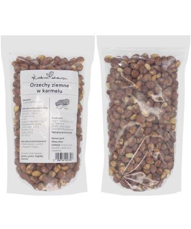  Kuchnia Zdrowia Caramelized peanuts - Preservative-free - High quality - Ideal snack - Kuchnia Zdrowia - Airtight zip-lock bag - Doypack: (500g) - Buy Online on GoSupps.com