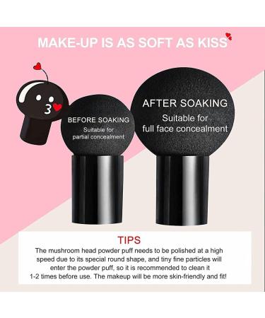 Mushroom Head Air Cushion CC Cream - Long Lasting Moisturizing Foundation with Sponge - Buy Online on GoSupps.com