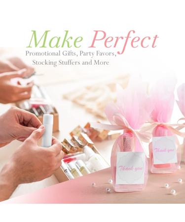 Lip Balm Bulk Unlabeled - Made in USA Bulk Chapstick - Natural Ingredients Vitamin E Shea Butter - Custom Chapstick Bulk For Party & Wedding Favors (100 Count Peppermint) - Buy Online on GoSupps.com