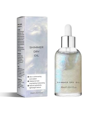 GL-Turelifes Body Shimmer Dry Oil | Glowing Skin & Glitter Oil | 30ml Waterproof Facial Gloss - Shop Internationally - Buy Online on GoSupps.com