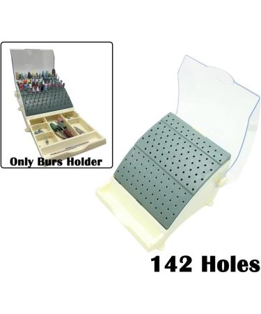 Eralp Dental Labor: 142 Holes Dental Bur Block & Disinfection Holder | Home Dental Bur Organizer - Buy Online on GoSupps.com