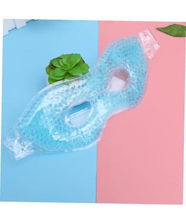 Beavorty Cooling Eye Mask Eye Cup Therapeutic Eye Mask Dark Circles under Eye Removal Gel Eye Mask Ice Eye Mask Eye Covers Eye Fatigue Relief Blindfolds Gelt Men and Women Bead Universal - Buy Online on GoSupps.com