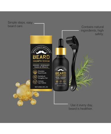  G n rique Nourishing Beard Fluid 60ml - Daily Moisturizing Care for Men's Beard - Makes Beard Look Fuller and Softer - Soothing Facial Treatment - Buy Online on GoSupps.com