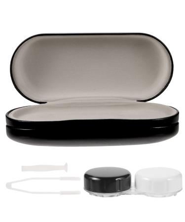 Combibiuda 1 set of glasses case with double usage purpose hard shell glasses container Storage container for glasses box glasses case.