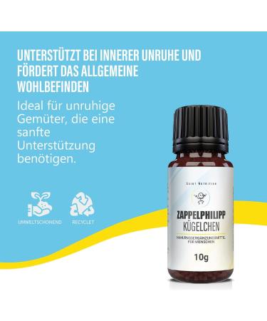  Saint Nutrition Stirring Balls - Natural support for children in case of restlessness and increased urge to move - Helps concentration in stressful situations - 10g - Buy Online on GoSupps.com