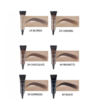 Professional Eyebrow Tinting Gel with Brush - Waterproof Instant Eyebrow Color Makeup Tools (#05) - Shop Internationally! - Buy Online on GoSupps.com