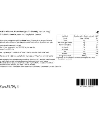  Nordic Naturals Nordic Naturals DHA Xtra Powder for Kids 150g 4200mg Collagen & 45mg Vitamin C Per Dose Strawberry Flavour Gluten Free Non-GMO - Buy Online on GoSupps.com