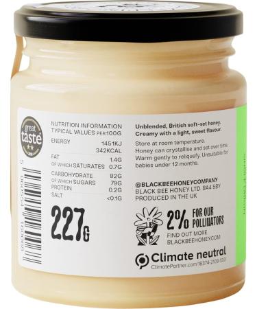 Pure British Spring Honey - 227g Single-Origin Honey Jar | Buy Online - Buy Online on GoSupps.com