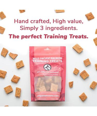 Only One Treats Wild Pacific Salmon Training Treats (3 X 170g). for Your Family Pets. 100% Gluten Free Organic with no preservatives. Dog Training Treats. 170 g (Pack of 1) Pack of 3 (170g) - Buy Online on GoSupps.com