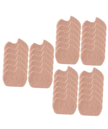 Gatuida 18 Pairs Forefoot Pad Forefoot Sleeve of Foot Cushion High Heel Insoles Forefoot Cushion Pads Women Heel Inserts Non Slip Shoe Inserts Wool Felt Women's High Heels Half Size Pad