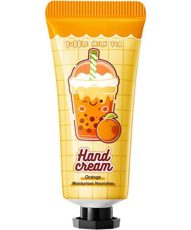 Mini Hand Creams Hand Cream Moisturizing Cream Repairing Hand Cream Hand Cream Gift Idea Valentine's Day Birthday Gift for Women Men (Orange) - Buy Online on GoSupps.com