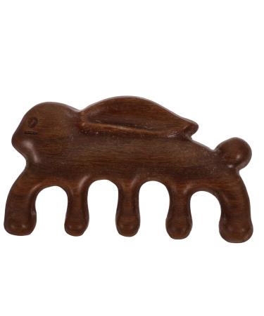 Frcolor massage comb from green sandalwood wooden comb hairbrush for women guasha tools women wide tooth comb hair ridge from wooden main meridiankamm wooden comb women