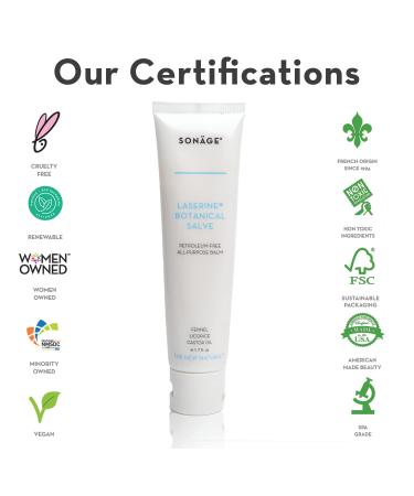 SONAGE Laserine Botanical Salve | Vegan Relief for Dry Chapped Skin | Multipurpose Petroleum Alternative Balm - Buy Online on GoSupps.com