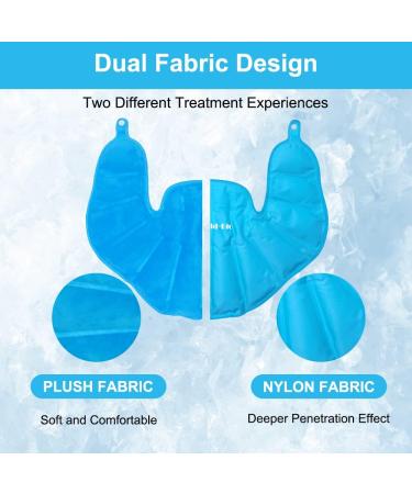 Reusable Ice Pack for Neck and Shoulder - Hot Cold Compress Therapy for Pain Relief, Injuries, and Swelling - Buy Online on GoSupps.com