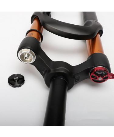 ZTZ Kashima Mountain Bike Front Fork Gas Fork - 26/27.5 32mm Tube - Matte Black/Gold - Buy Online on GoSupps.com