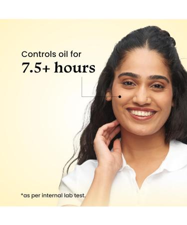 Gel-Cream Sunscreen for Oily Skin | Oil Control Sunscreen with PA++++ & Niacinamide | UVA UVB Protection | Prevents Tan | Lightweight Pore-minimising No White Cast - Buy Online on GoSupps.com