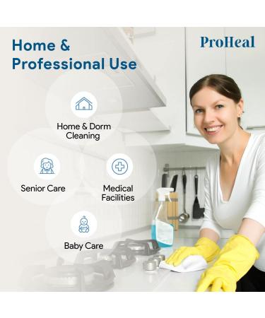 ProHeal Disposable Dry Wipes 200 Pack - Ultra Soft Cleansing Cloths for Adults & Babies - 9.5 x 13.5 - Hospital Grade Durable - 200 Count - Buy Online on GoSupps.com