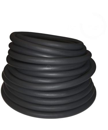 3/8in OD 1/8in ID Speargun Band/Sling Thick Walled Black Latex Rubber Tubing ONE Continuous Piece(#408) (Select Length) 10 FT