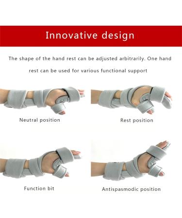 ZZBB Adjustable Finger Training Hand Palm Orthotic Corrector Point Fingerboard Wrist Splint Wrist Brace Training Rehabilitation Equipment for Elderly People Recovery Right - Buy Online on GoSupps.com