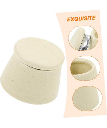 Healeved Japanese Manicure Brush Cup Dappen Dish Ceramic Nail Dish Ceramic Nail Cup Acrylic Nail Tools Nail Dish Cups with Lids Nail Dish Bowl Manicure Nail Cup Ceramic Pot Ceramics Macaron - Buy Online on GoSupps.com
