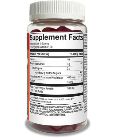Amazon Basics Weight Management Support Gummy with 400 Mcg Chromium Picolinate 60 Count - Buy Online on GoSupps.com