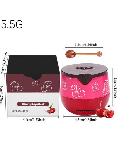  Pruojhw Lip Balm with Plumping Stick Cherry Scent 5.5 Grams - Moisturizing Lip Care - For Makeup Teenagers Women Girls Travel Christmas and Daily Care - Buy Online on GoSupps.com