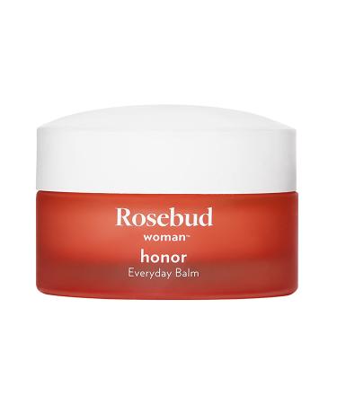 Rosebud Woman Honor Everyday Balm - Intimate Skin Moisturizer, Menopause Support, Relieves Dryness (1.7oz) 1.7 Ounce (Pack of 1)