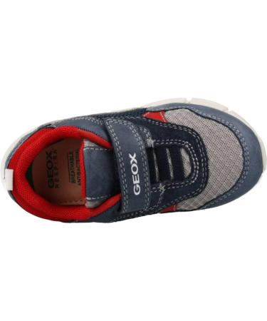 Geox Boy's B Flexyper Sneakers 3.5 UK in Navy Grey - Comfort & Style for Active Kids - Buy Online on GoSupps.com