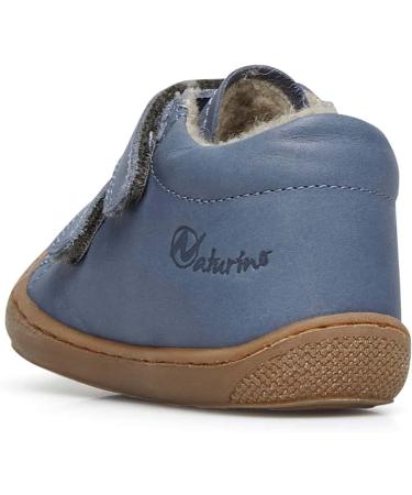 Naturino Cocoon VL-Leather First-Steps Shoes 6 UK Celeste - High-Quality Baby Shoes - Buy Online on GoSupps.com