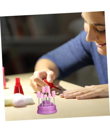 Beaupretty Drill grinding head storage box nail drill bits drill bits display nail drill bit container nail bit Nail Salon Nail Tools Holder Drill Bits Storage Holder base small pp Storage - Buy Online on GoSupps.com