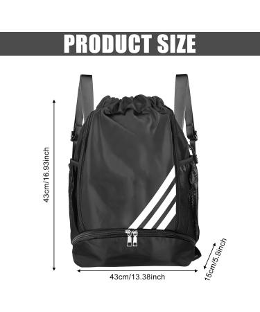 ACBOOR Gym Bag | Large Capacity Waterproof Sports Backpack with Cord & Zipper | Fashionable & Adjustable Design for Women & Kids - Buy Online on GoSupps.com
